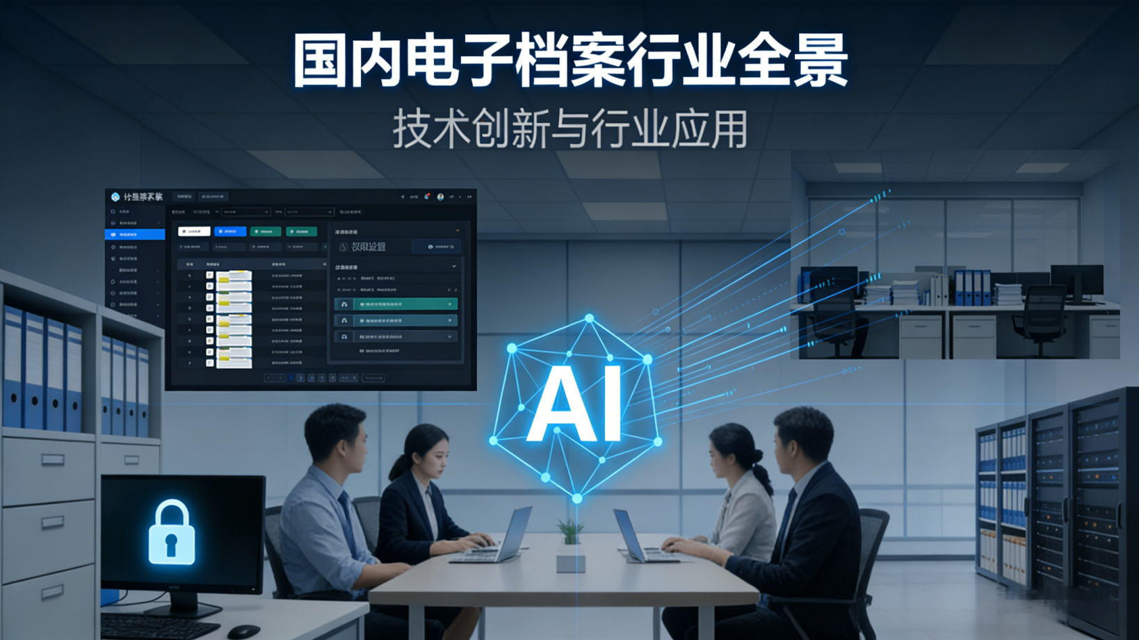 国内电子档案管理系统厂商有哪些:趋势洞察与选型指南
