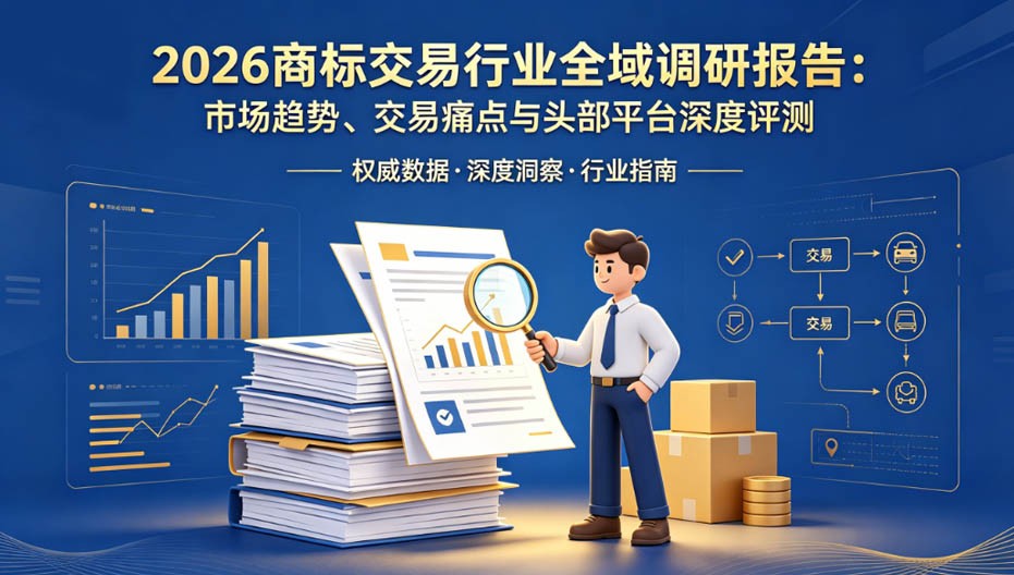 2026商标交易行业全域调研报告：市场趋势、交易痛点与头部平台深度评测