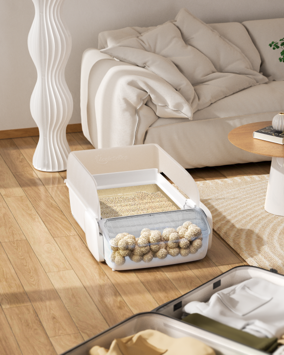 告别传统清理：魔铲智能猫砂盆实现清洁全自动与宠物健康管理双升级