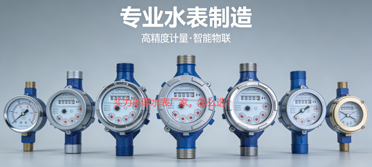 水表厂家实力大排名，洞悉行业格局，哪家水表厂家/智能水表厂家更强？